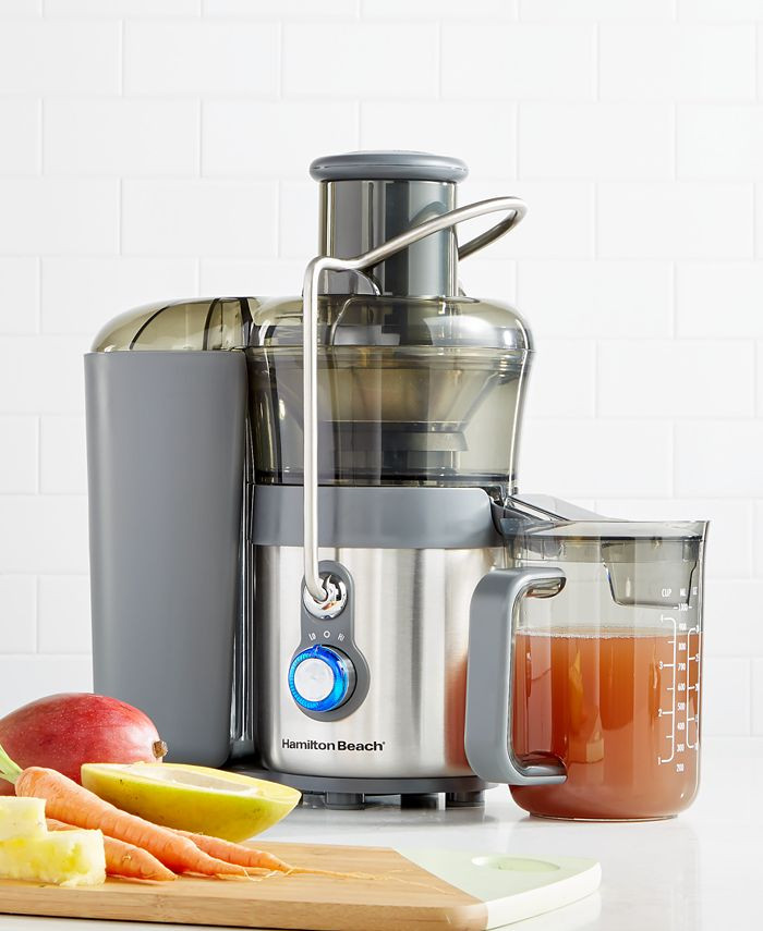 Hamilton Beach Premium Big Mouth® 2-Speed Juice Extractor & Reviews - Small Appliances - Kitchen... | Macys (US)