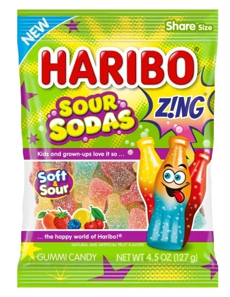 My new fave candy! I love cherry coke, and this is perfect! There’s two other flavors as well in this that are also good. If you get these, you’ll love em!

#haribo #gummycandy #gummies #sour #sourcandy #cherrycoke #soursodas #candy