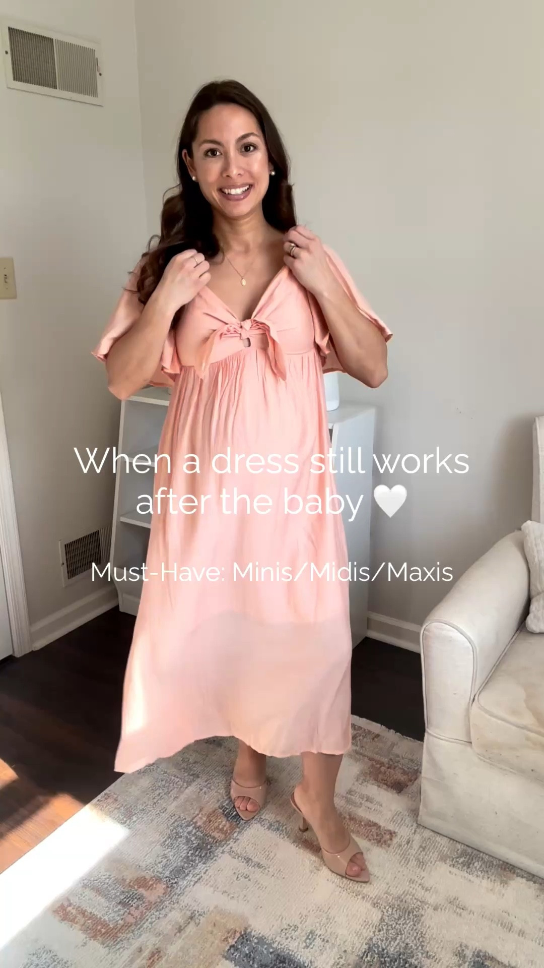 Pregnancy has been such a beautiful season, but I’ll be honest — some days it can be hard to feel put together while your body is changing so much.
Finding dresses that are comfortable, flattering, and make me feel confident has made such a difference. These are the kind of pieces that make getting dressed as a busy mom feel easy while still feeling beautiful.
I also love that they’re bump friendly now and will work postpartum too, and most of them are nursing friendly, which makes them pieces I’ll keep reaching for long after baby is here.
Which one is your favorite? 🤍

🌸Follow @thebusymomsisterhood to receive links💌
✨

Comment LINKS and I’ll send them!

——
🌸We’re so glad you’re here

I’m Ericka a millennial mom
mom of toddlers
pregnant mama
stay at home mom
natural mama
faith filled mom
simple mom life
realistic motherhood
diy nails
5 minute makeup
mom beauty hacks

Working Mom Life | Stay-at-Home Mom (SAHM) | Millennial Moms | Busy Mom Routines | Realistic Motherhood |  Mom Style | Affordable Fashion | Mom Hacks | Busy mom routines |  Low-tox | busy mom beauty | Easy outfits | 

#pinkblushmaternity #maternitystyle #pregnancystyle #maternitydress #momstyle #postpartumstyle #busymomstyle #motherhoodunfiltered #pregnancylife #momlife