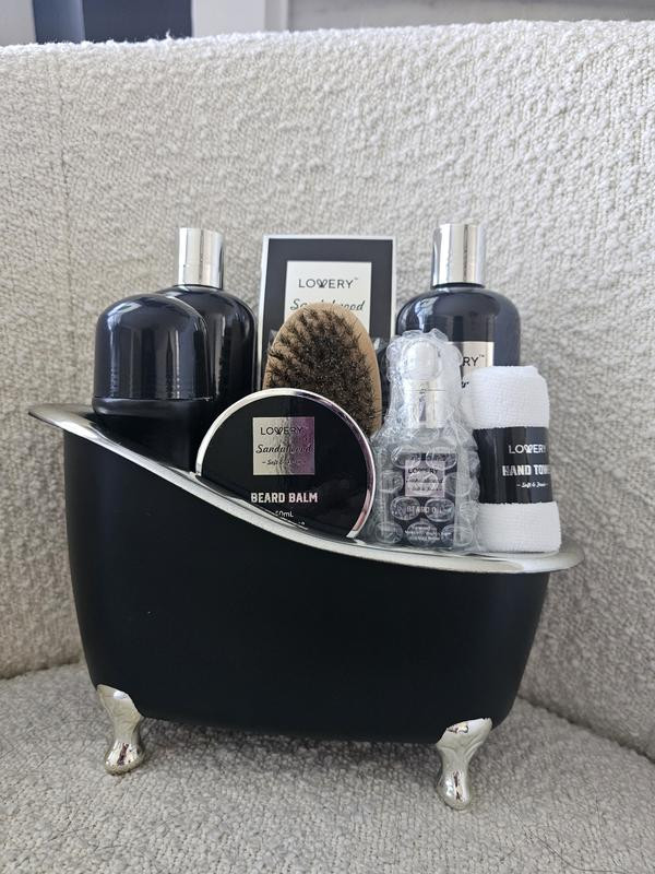 Men's 10-Pc. Sandalwood Self-Care Grooming Gift Set | Macy's