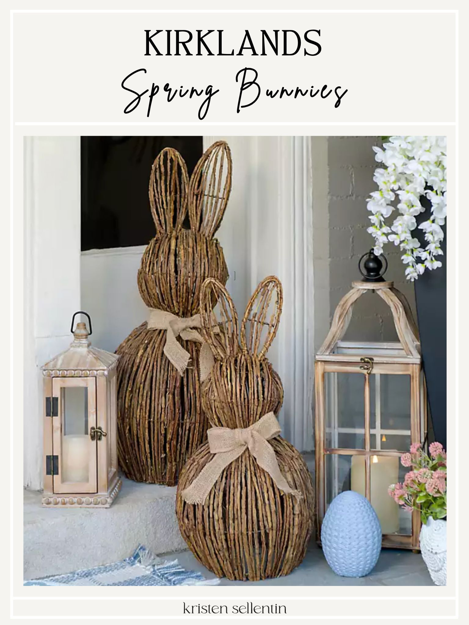 Spring Bunnies are out @ Kirklands! 

 

#LTKSeasonal #LTKHome