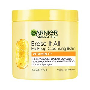 Garnier SkinActive Erase It All Makeup Cleansing Balm with Vitamin C, 4.2 OZ | CVS Health