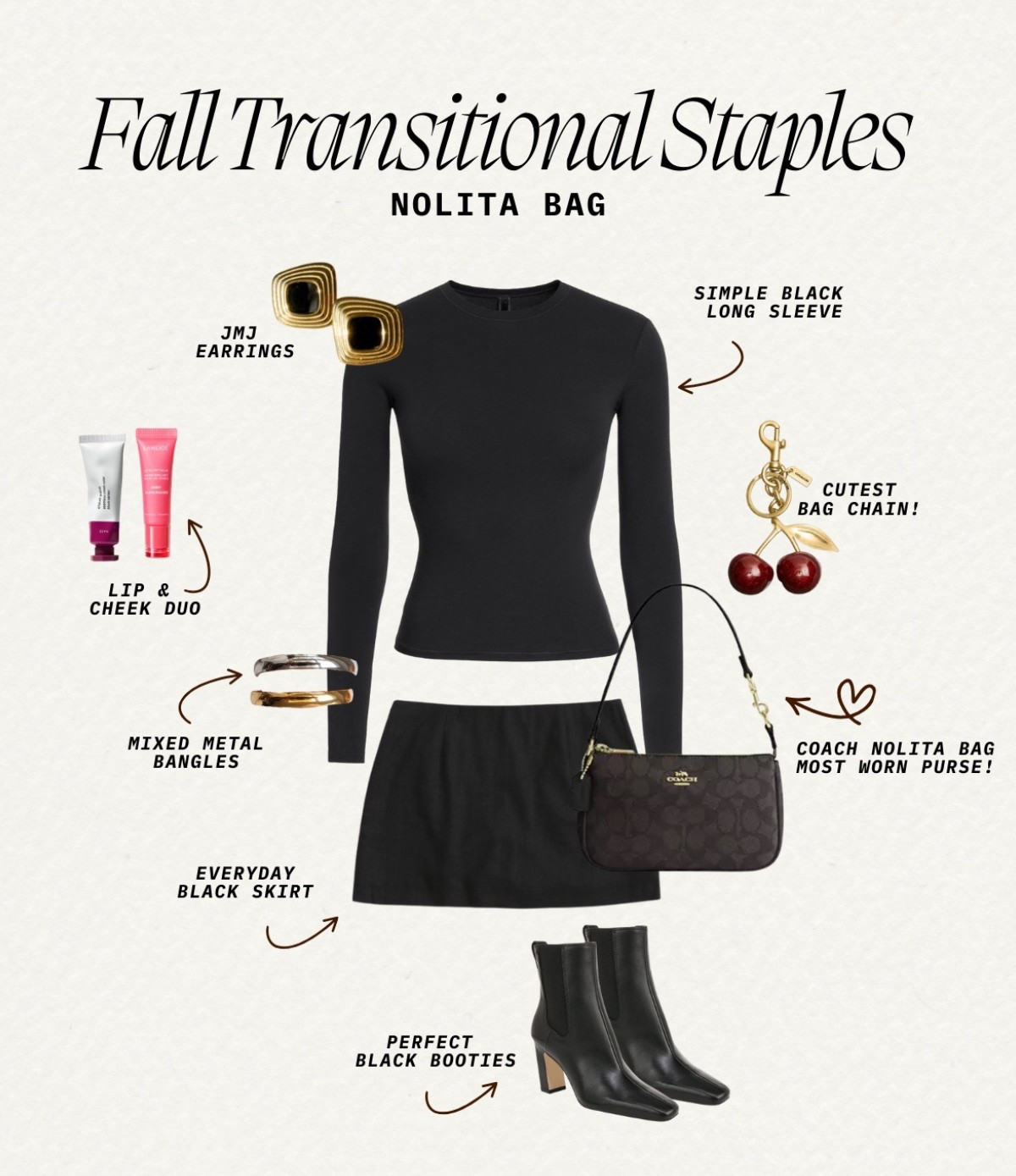 [8/27/25] one of my favorite bags to use for fall, pairs so well with any simple outfit. Boots are so comfortable, under $100, and currently on sale!! 

• JacqMaria code is VIV20 through 8/27 at midnight! Then VIV15 
• abercrombie AFVIVIANE code runs 8/28-9/2 
• meshki code VIVIANEMESHKI through 9/17

#LTKFindsUnder50 #LTKSeasonal #LTKStyleTip