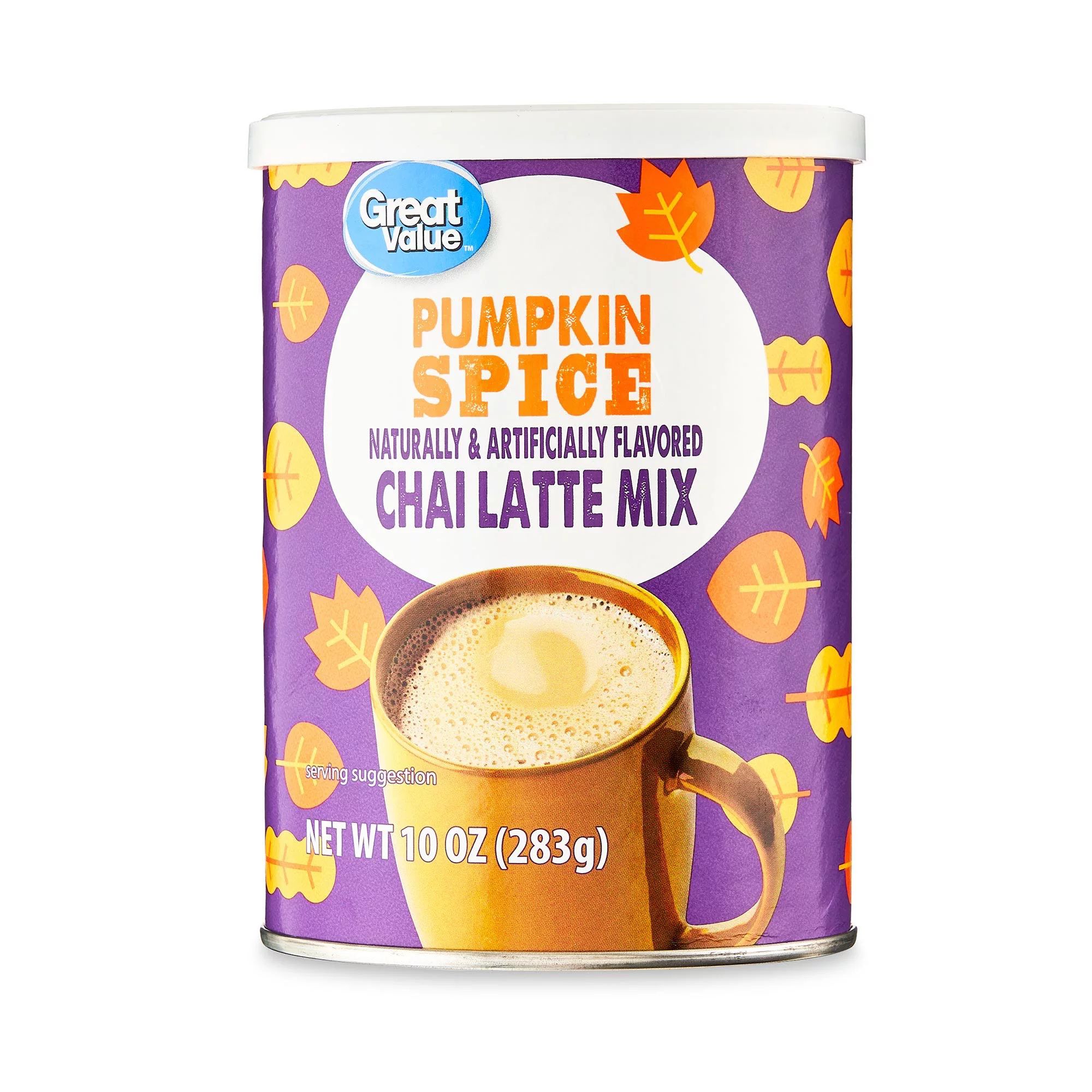 Great Value Pumpkin Spice Chai Latte Mix, 10 oz | Walmart (US)