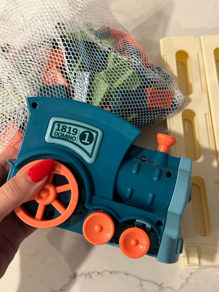 Amazon toddler toy
Toy train
Automatic
Domino stacker 


#LTKfindsunder50 #LTKbaby #LTKkids