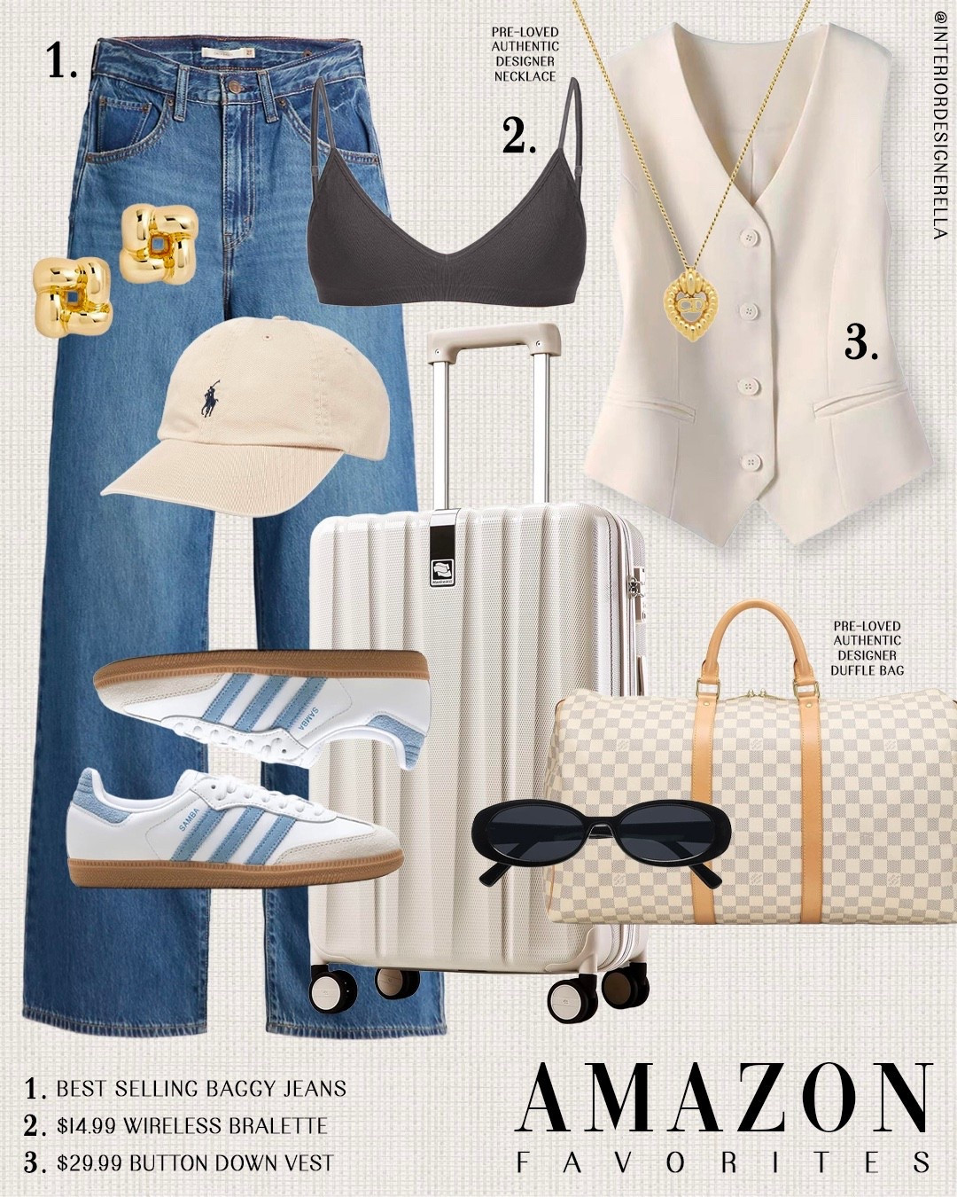 Easy, neutral travel style with a relaxed, effortless feel! ✨ Click on the “ Amazon ootd” collections on my LTK to shop!🤗 Have an amazing day!! Xo!!

#LTKootd