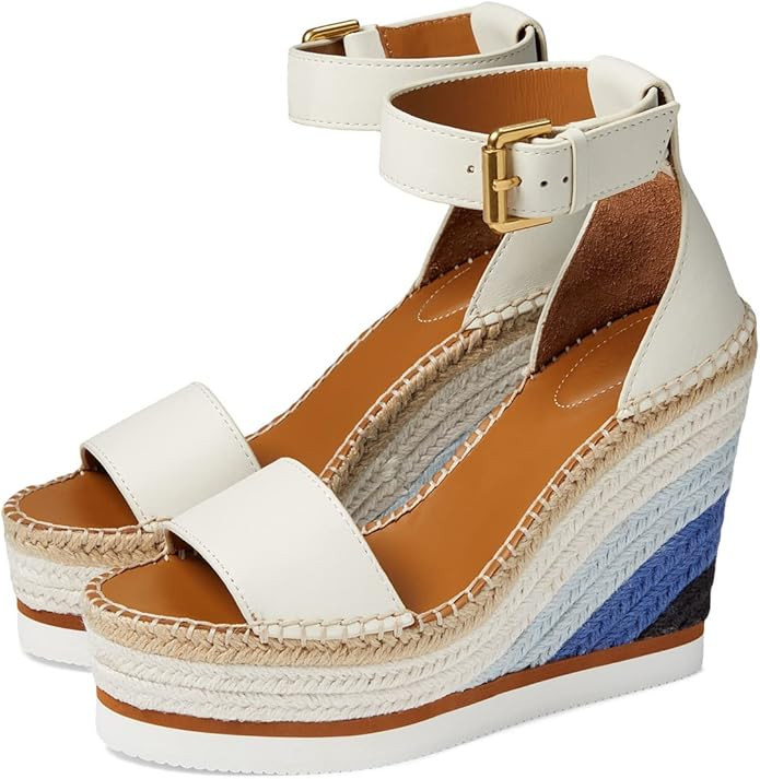 See by Chloe Glyn Espadrille Rainbow Wedge | Amazon (US)