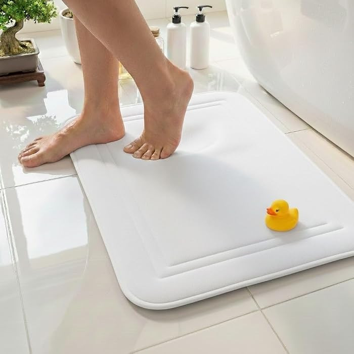 Memory Foam Bath Mat 59x23, Non Slip, Machine Washable, Quick Dry & Absorbent Rugs, Bath Mats for... | Amazon (US)