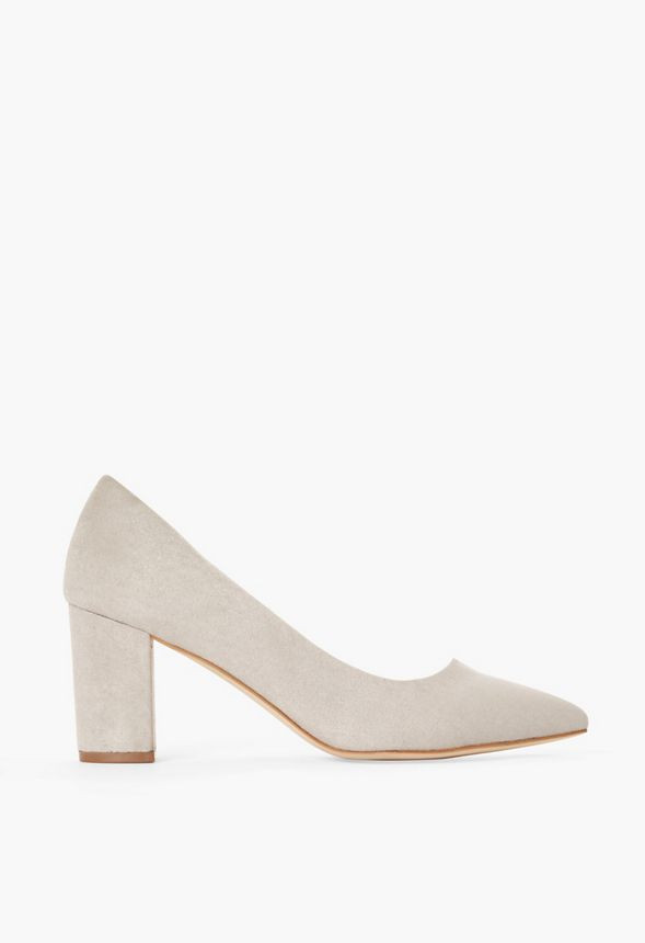 Jenika Block Heel Pump | JustFab