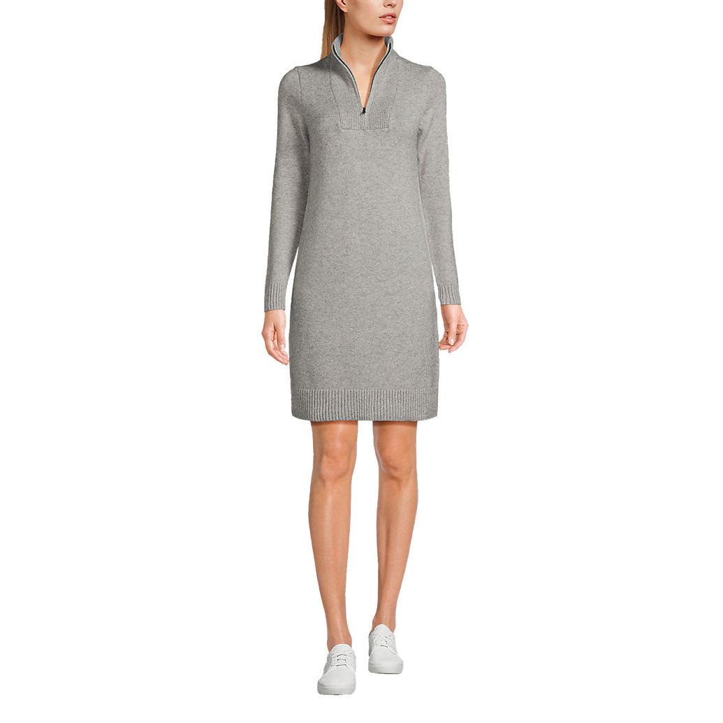 Women's Cozy Lofty Sweater Dress | Lands' End (US)