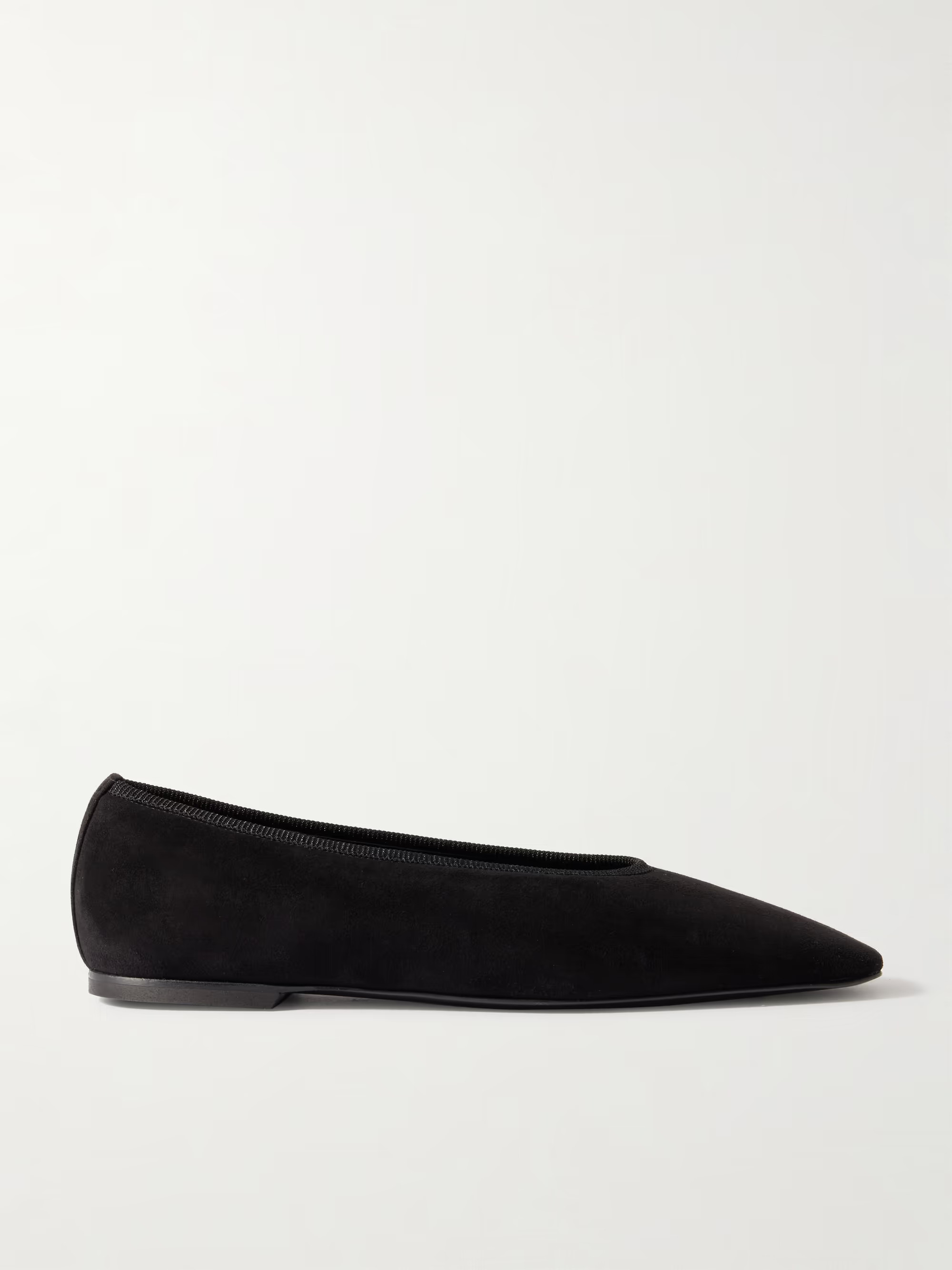 The Minimalist suede ballet flats | NET-A-PORTER (UK & EU)