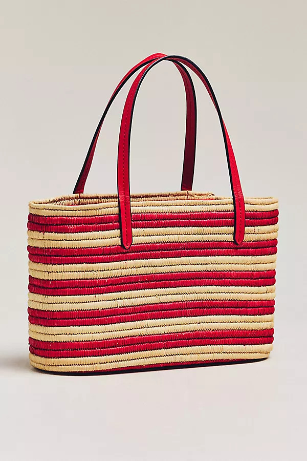 The Capri Raffia Tote Bag | Anthropologie (US)