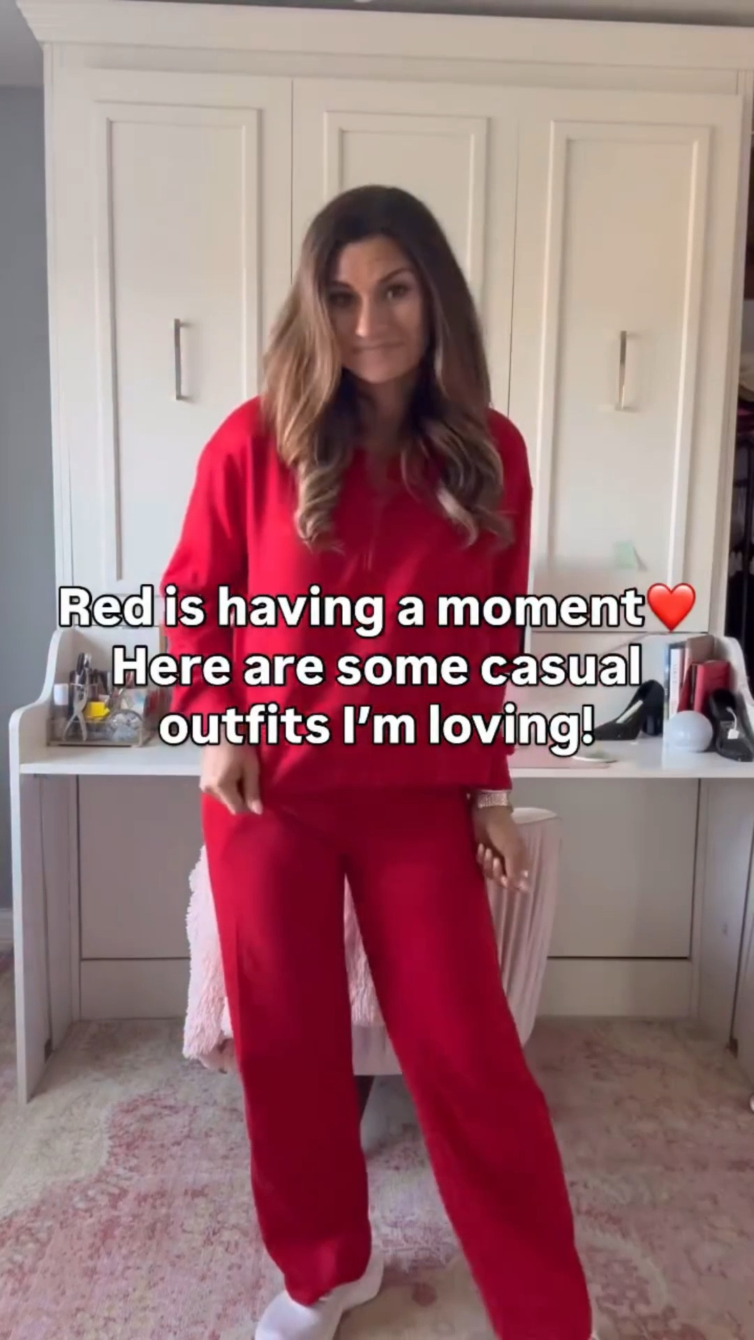 Red is THE color right now, and I am loving these pieces! 

Fit Tip: Everything is true to size. Wearing a small or 4 in each piece.

#LTKFindsUnder50