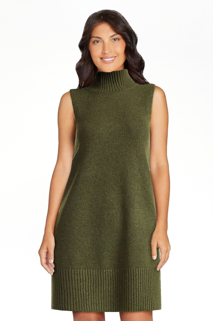 Free Assembly Women's and Women's Plus Sleeveless Sweater Mini Dress, Sizes XS-4X | Walmart (US)