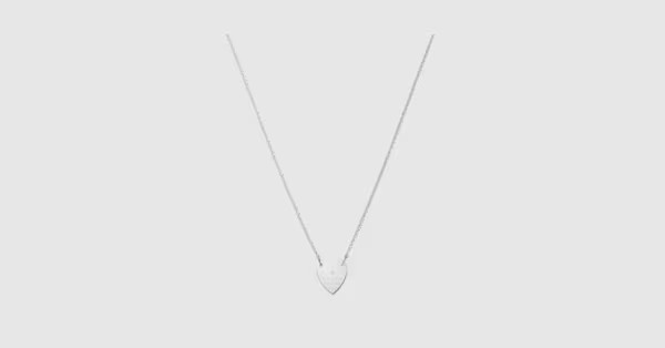 Gucci - Trademark necklace with heart pendant | Gucci (US)