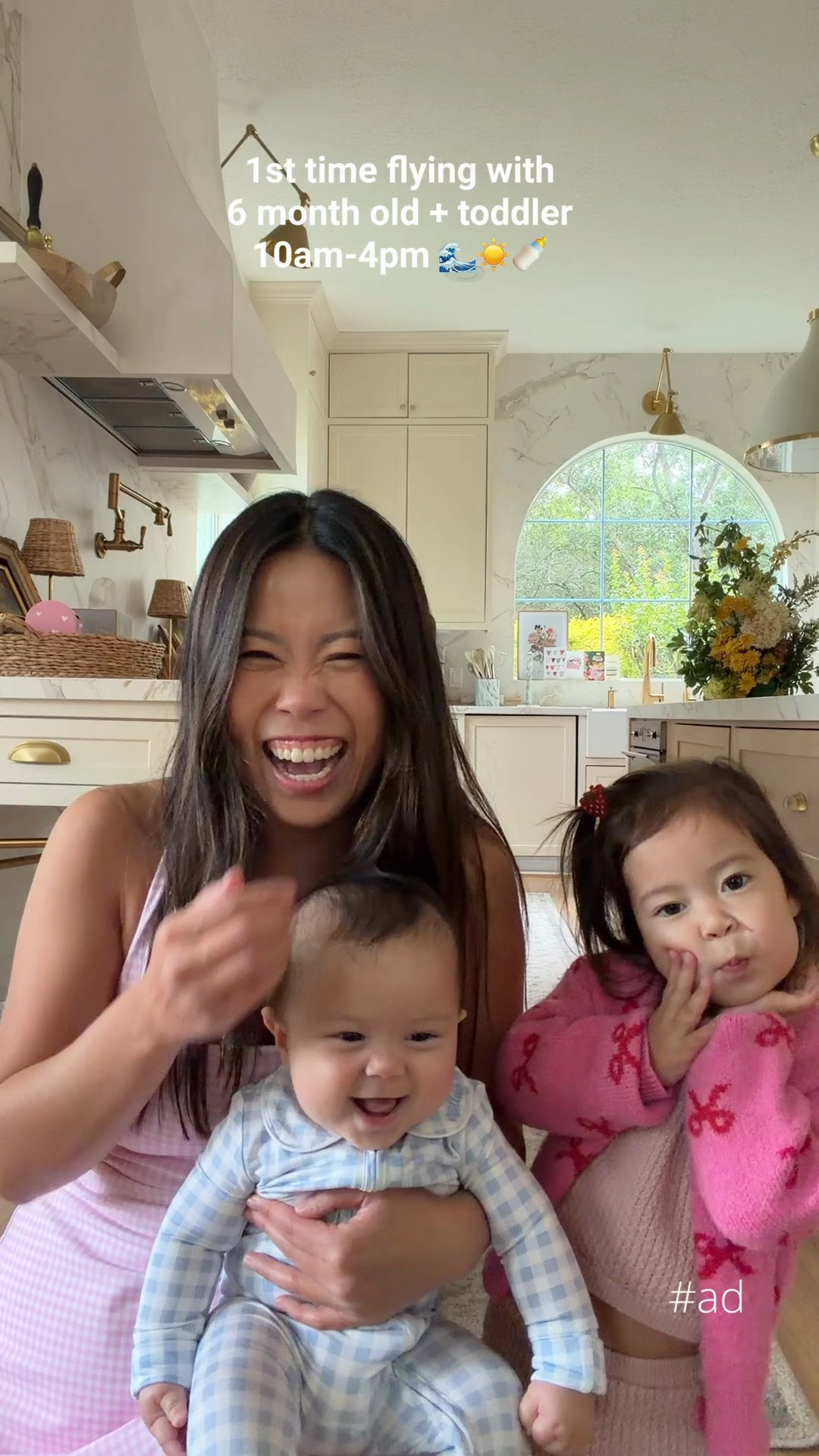 #ad Chaotic travel day: flying with a 6 month old and a 2 year old. Have I officially lost my mind? Maybe. But I’ve learned that if the baby is fed and happy, we can handle just about anything. ✈️ My mom hack? Always having a bottle of @aussiebubsofficial ready to go. It’s been our go-to for breastfeeding supplementation and is gentle on tiny tummies and easy to digest. Made with whole goat milk, prebiotic + DHA +ARA I’ve trusted it since birth with both of my younger kids! Premaking the bottle also gives me one less thing to stress about on travel days. Grab it at @Target for your next adventure. Also: never skip the gate check for strollers and car seats… and always bring grandma if possible. 😂 #TargetPartner #Bubs #GOATofGoatMilk #BubsatTarget @Shop.LTK #liketkit