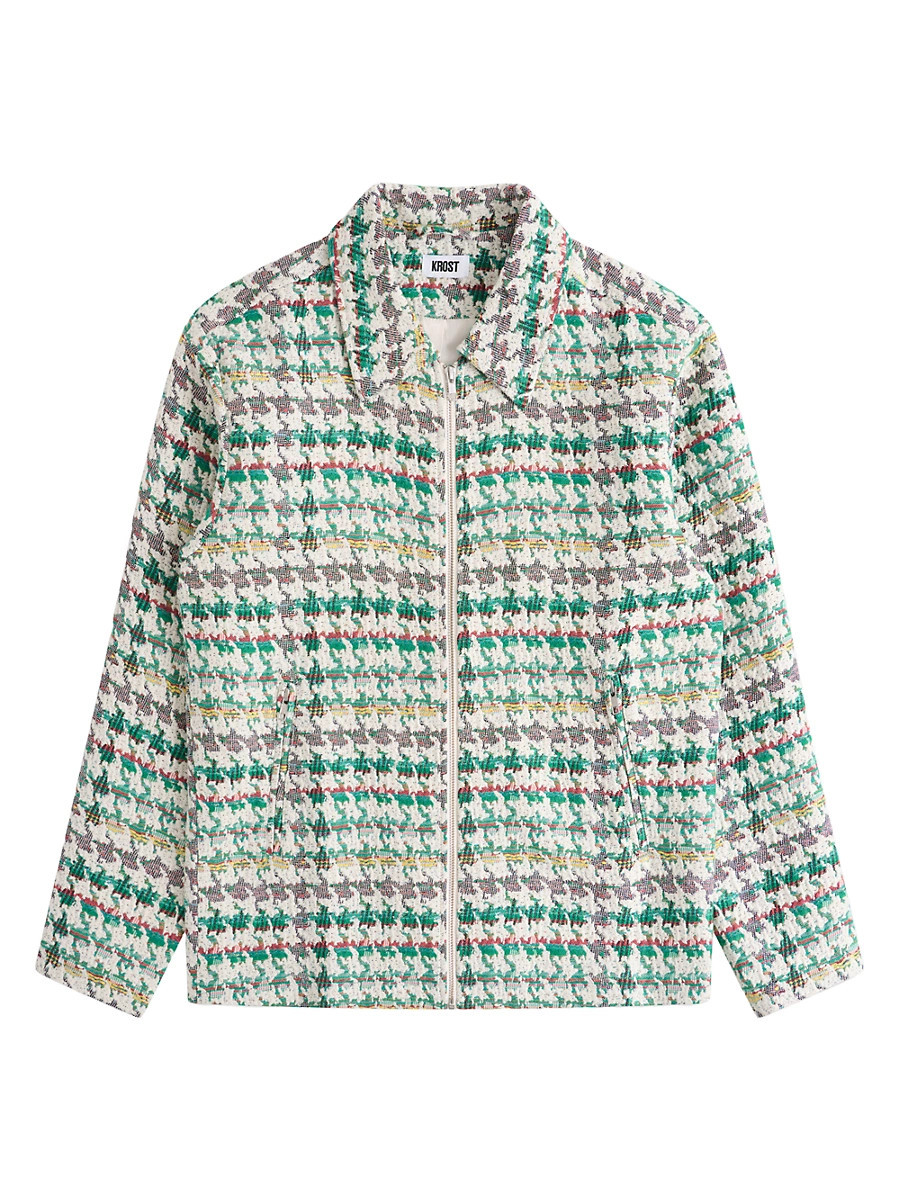 Men's Woodland Jacquard Jacket - Size XL | Saks Fifth Avenue