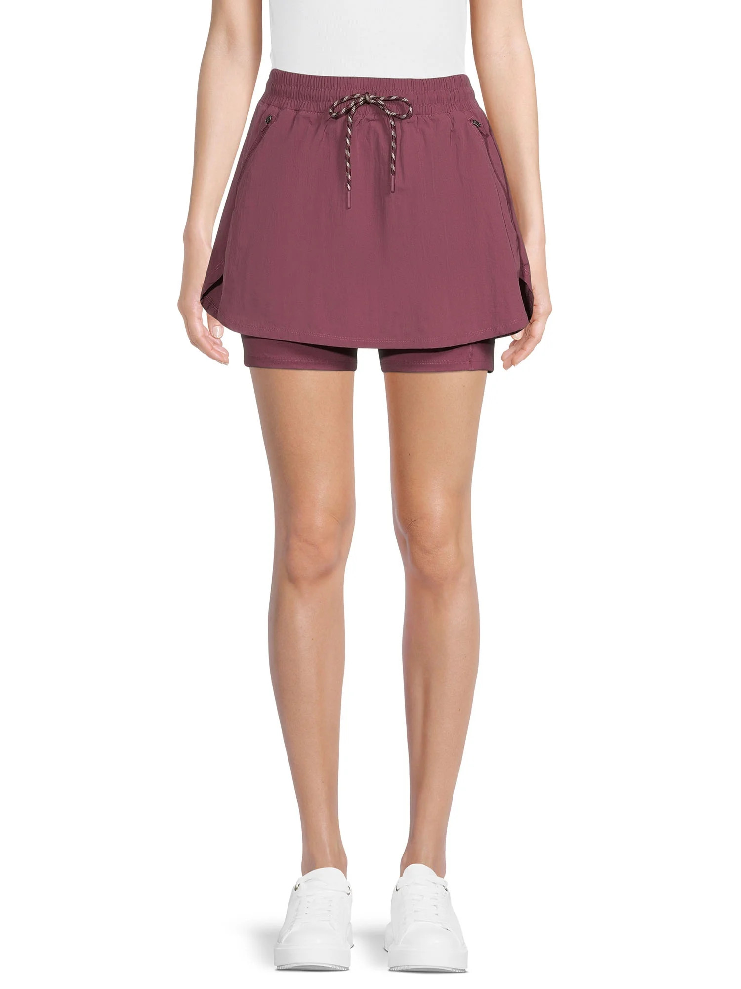 Avia Women's Hiking Skort With Drawstring | Walmart (US)