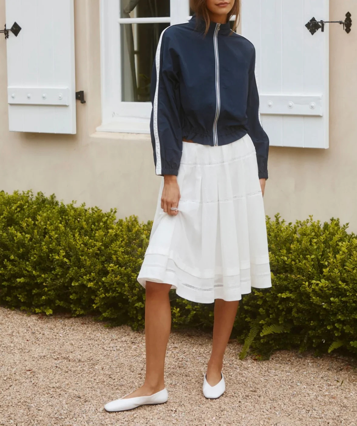 ASTR the Label Teo Contrast Stripe Track Jacket | Sierra Deene