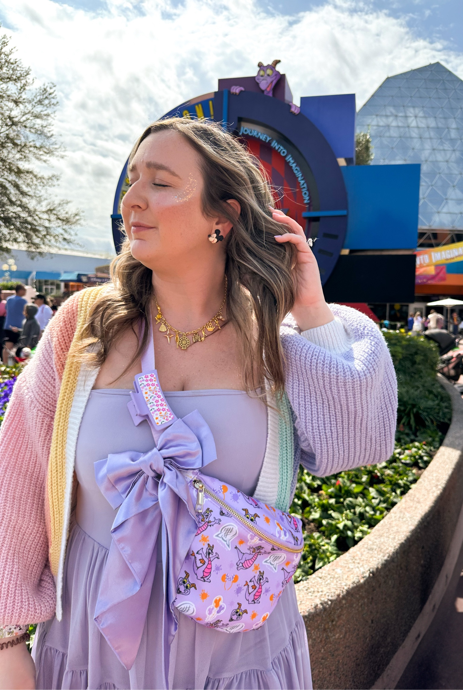 Disney x figment outfit inspo💜


Earrings from @baublebar 
Bow & claw clip from @grumpsbowtique 
Necklace from @hidden_mickey_treasures

#LTKStyleTip #LTKSpringSale #LTKFindsUnder50