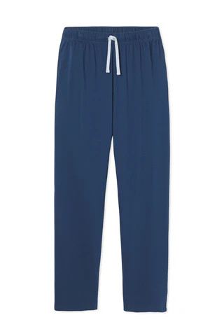 Men's Pima Pajama Pants in Navy | Lake Pajamas