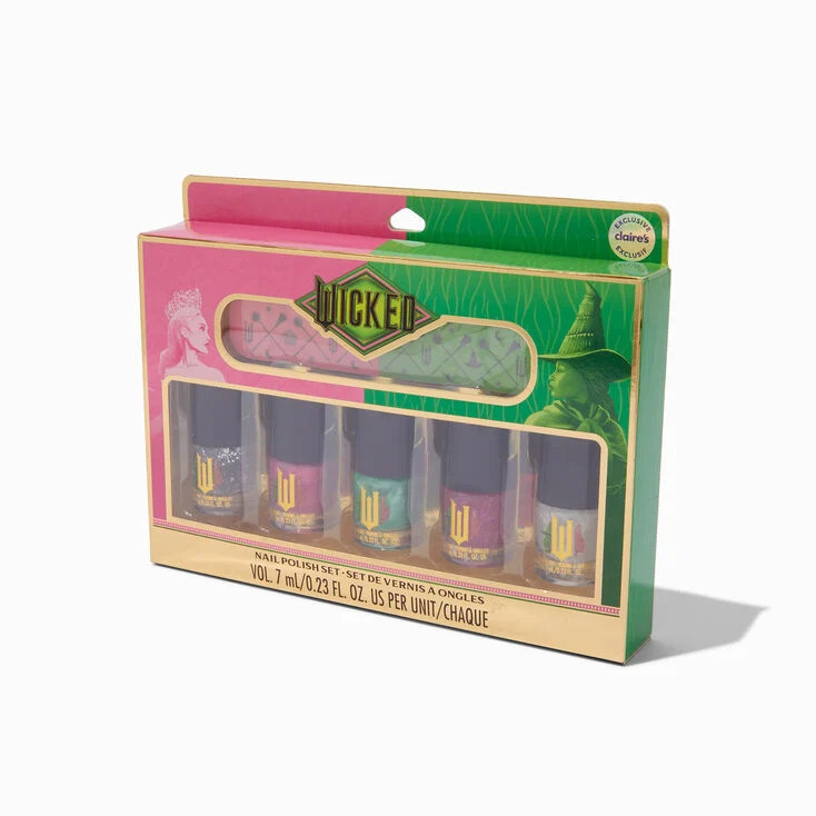 Wicked™ Claire's Exclusive Nail Polish Set - 5 Pack | Claire's (UK)
