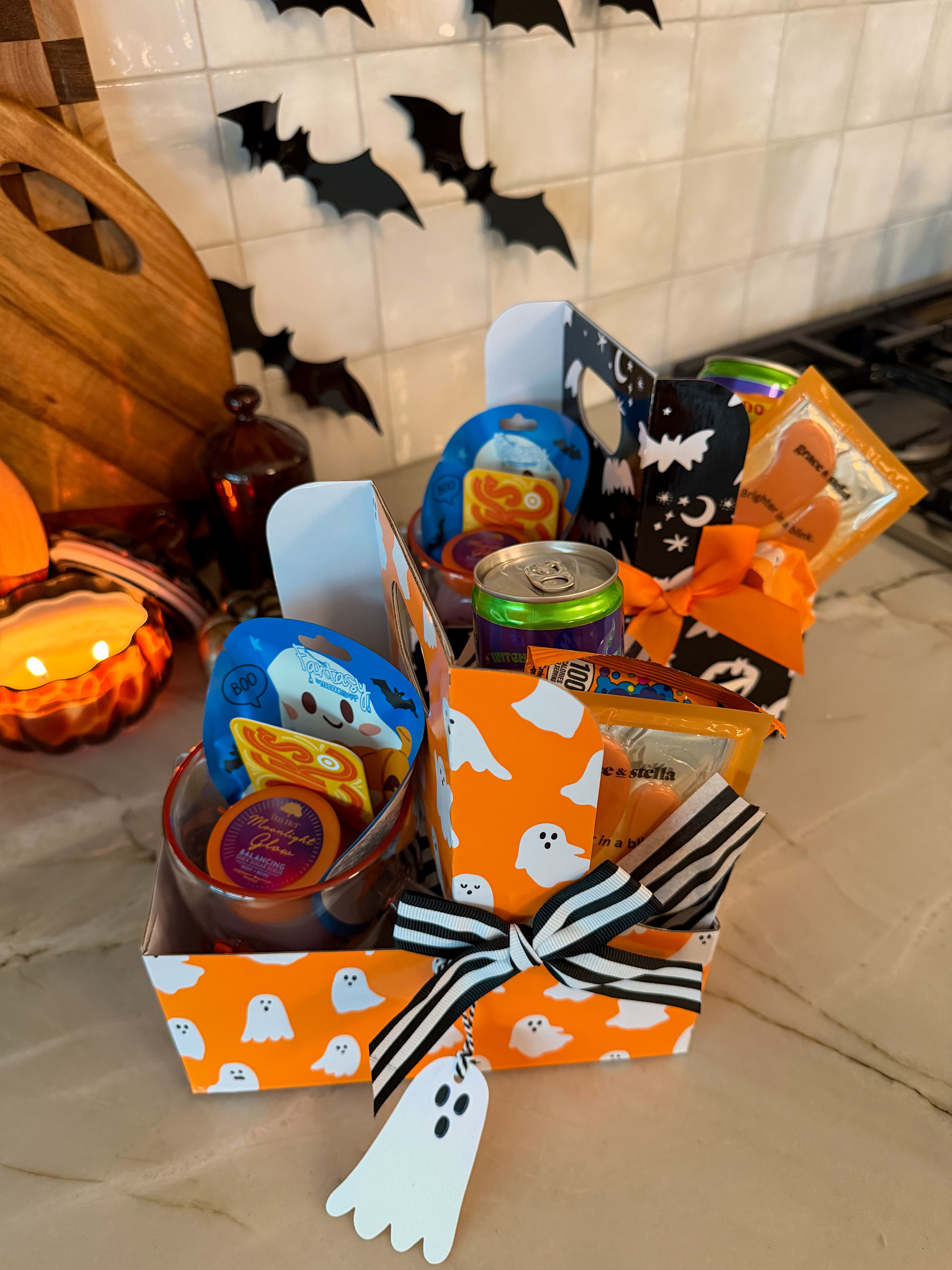 Teacher boo baskets/halloween gift idea for the girls! 
 

 #LTKdayinmylife #LTKmomlife #LTKSeasonal