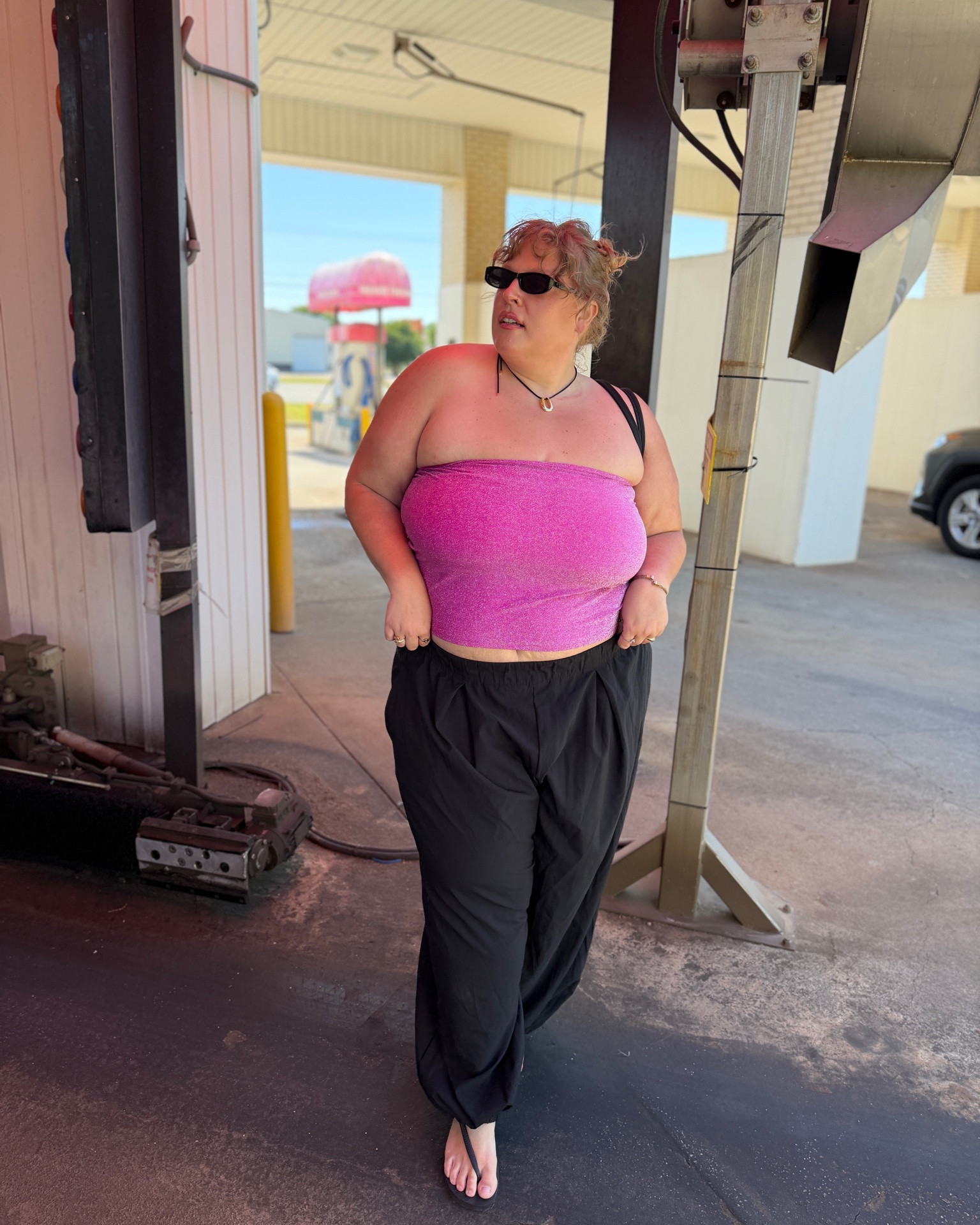 summer heat in hot pink ☀️💕

#LTKootd #LTKPlusSize #LTKSaleAlert