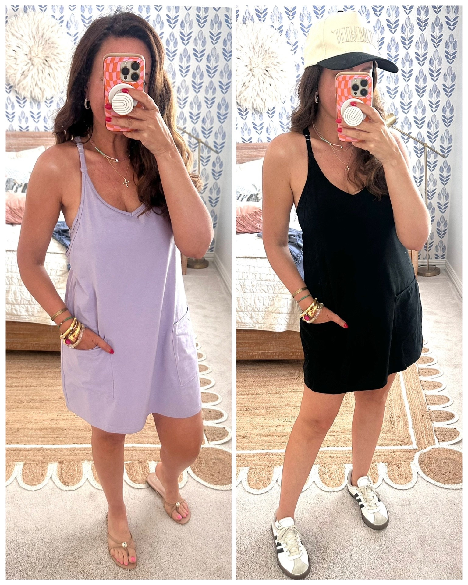 Cutest Amazon throw on and go dress with built in shorts and adjustable straps! I get a medium. Just $22 for certain colors today! 
.


#LTKSaleAlert #LTKSeasonal #LTKFindsUnder50