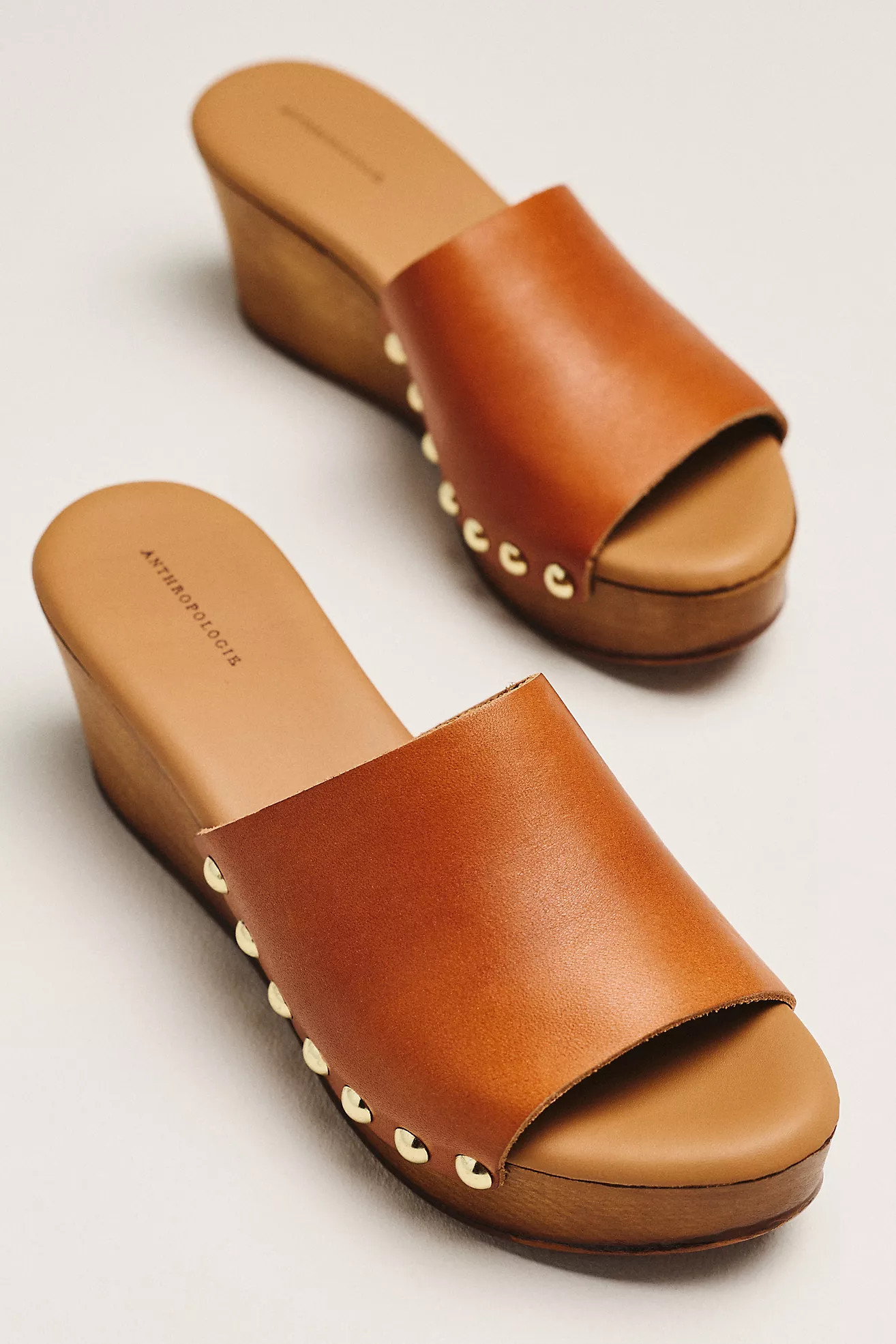 By Anthropologie Wooden Platform Heels | Anthropologie (US)