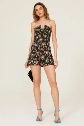 Lena Floral Romper | Rent the Runway