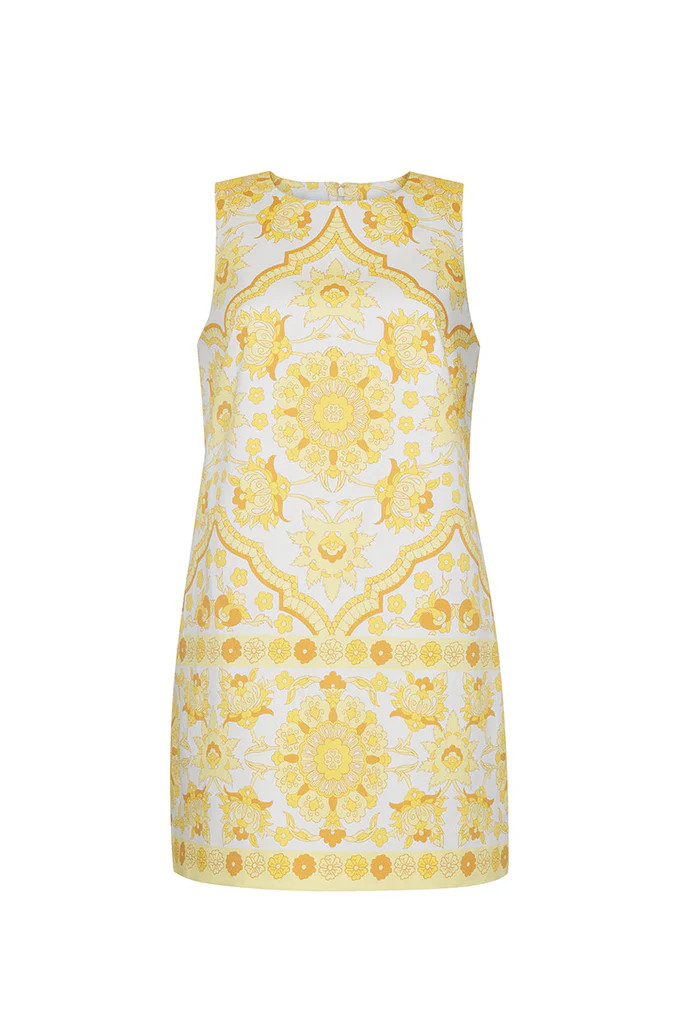 Mackenzie Dress in Mystic Yellow | Over The Moon