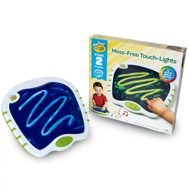 My First Crayola Touch Lights, Musical Doodle Board, Toddler Toy, Gift - Walmart.com | Walmart (US)