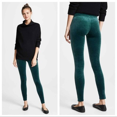Spanx Velvet Leggings in Malachite | eBay US