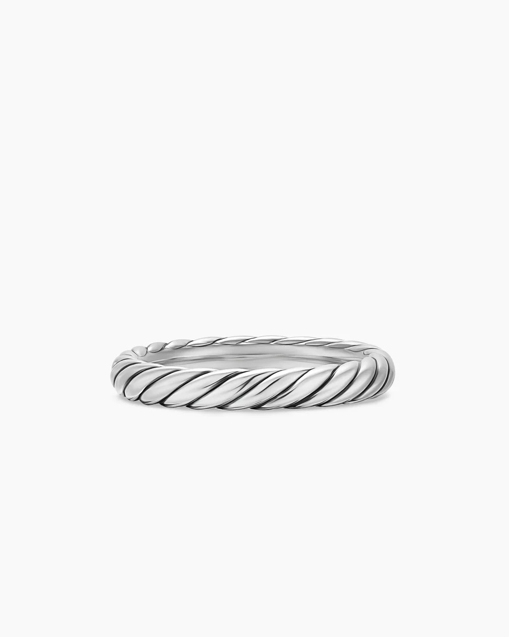 David Yurman | Cable Band Ring in Sterling Silver, 3.4mm | David Yurman