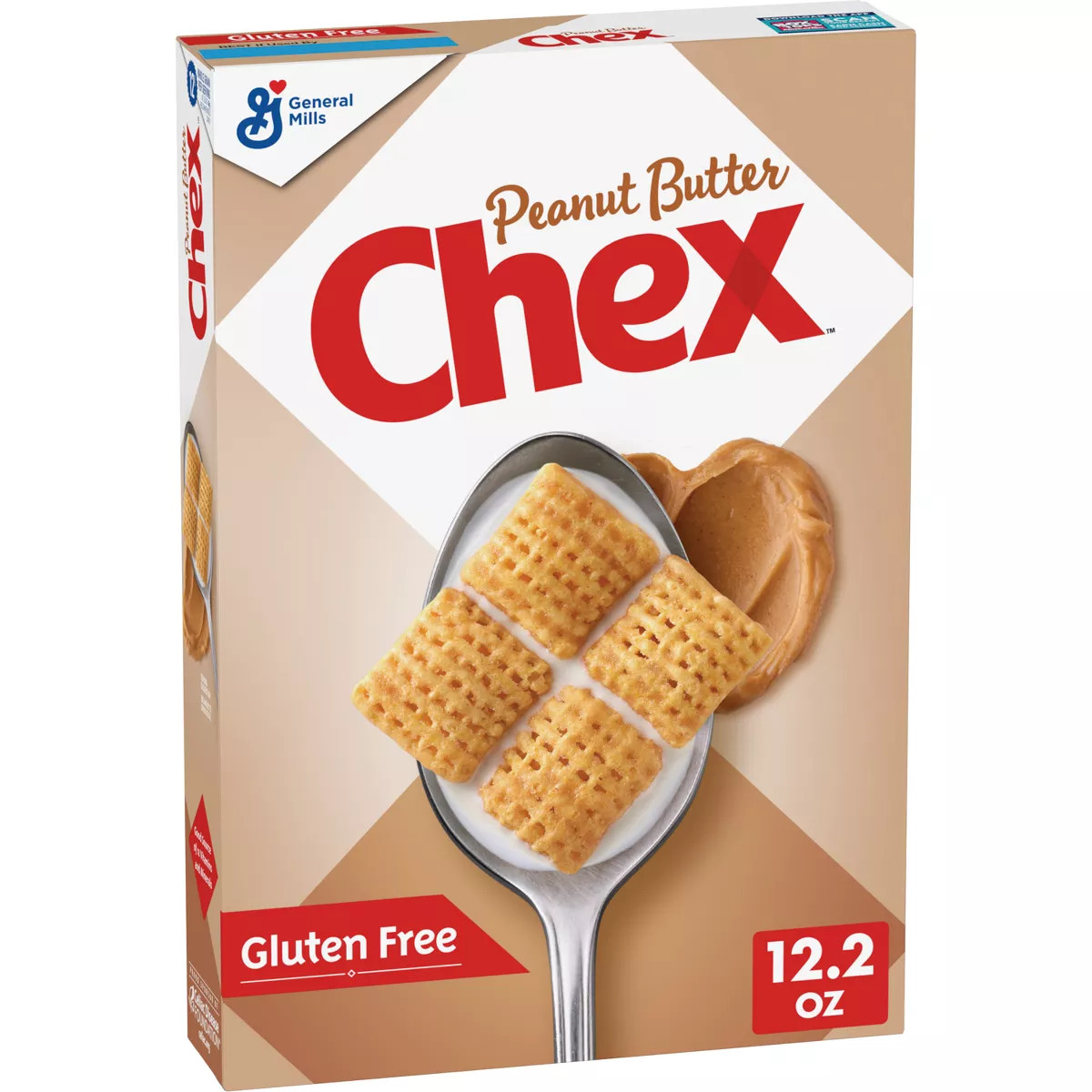 Chex Peanut Butter Gluten-Free Breakfast Cereal - 12.2oz - General Mills | Target