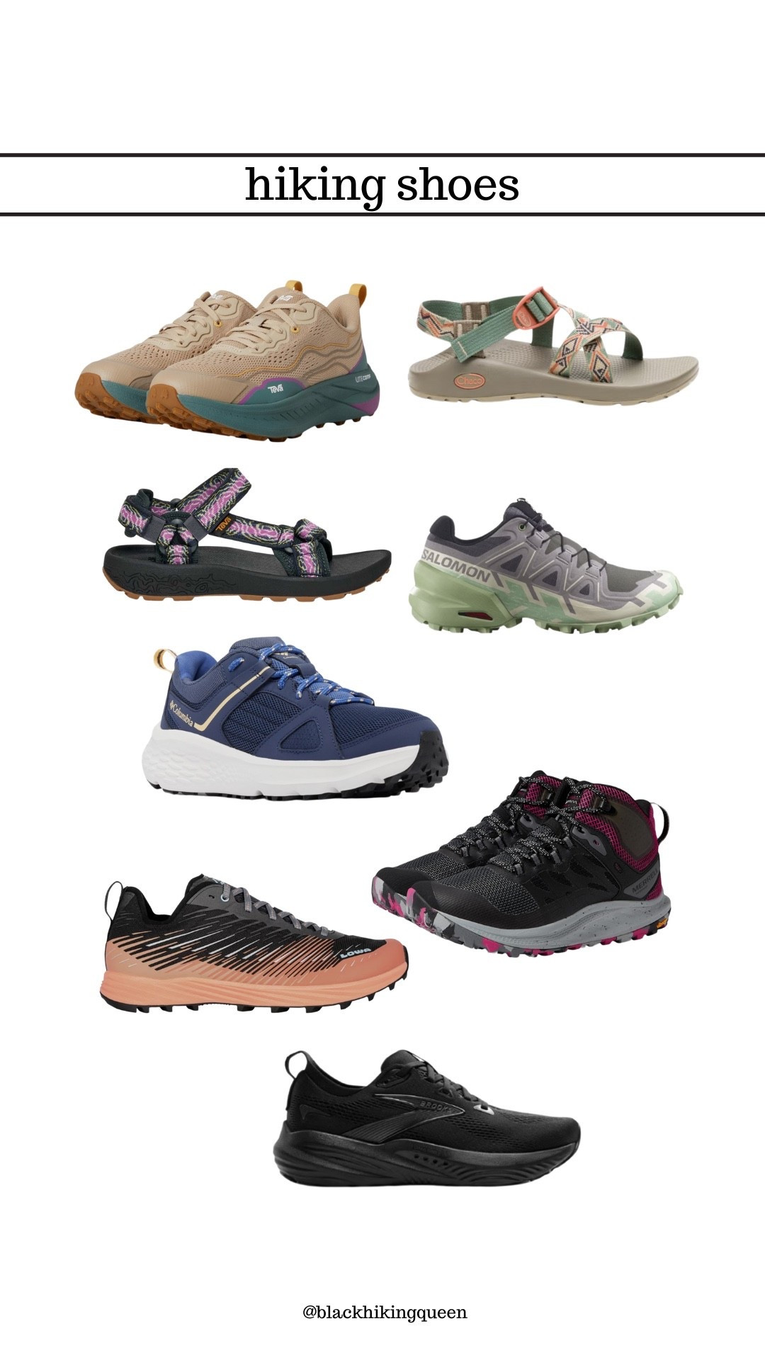 Hiking shoes, running shoes, sandals

#LTKSeasonal #LTKActive #LTKTravel