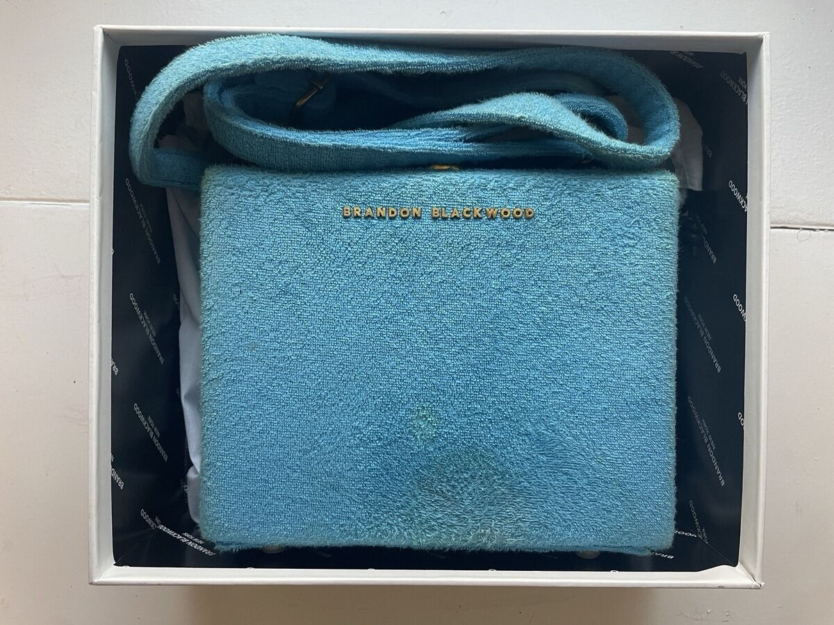Brandon Blackwood Kendrick Trunk Terrycloth Aqua Blue First Generation  | eBay | eBay US