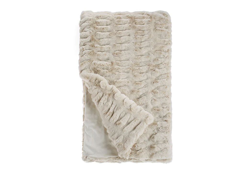 IVORY MINK THROW | Alice Lane Home Collection