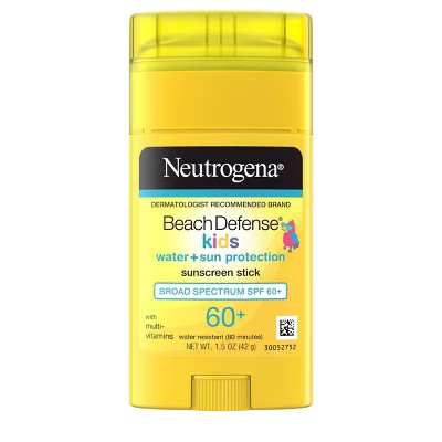 Neutrogena Beach Defense Water Resistant Kids' Sunscreen Stick - SPF50 - 1.5oz | Target