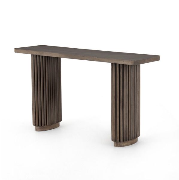 Rutherford Console Table Ashen Brown | Scout & Nimble