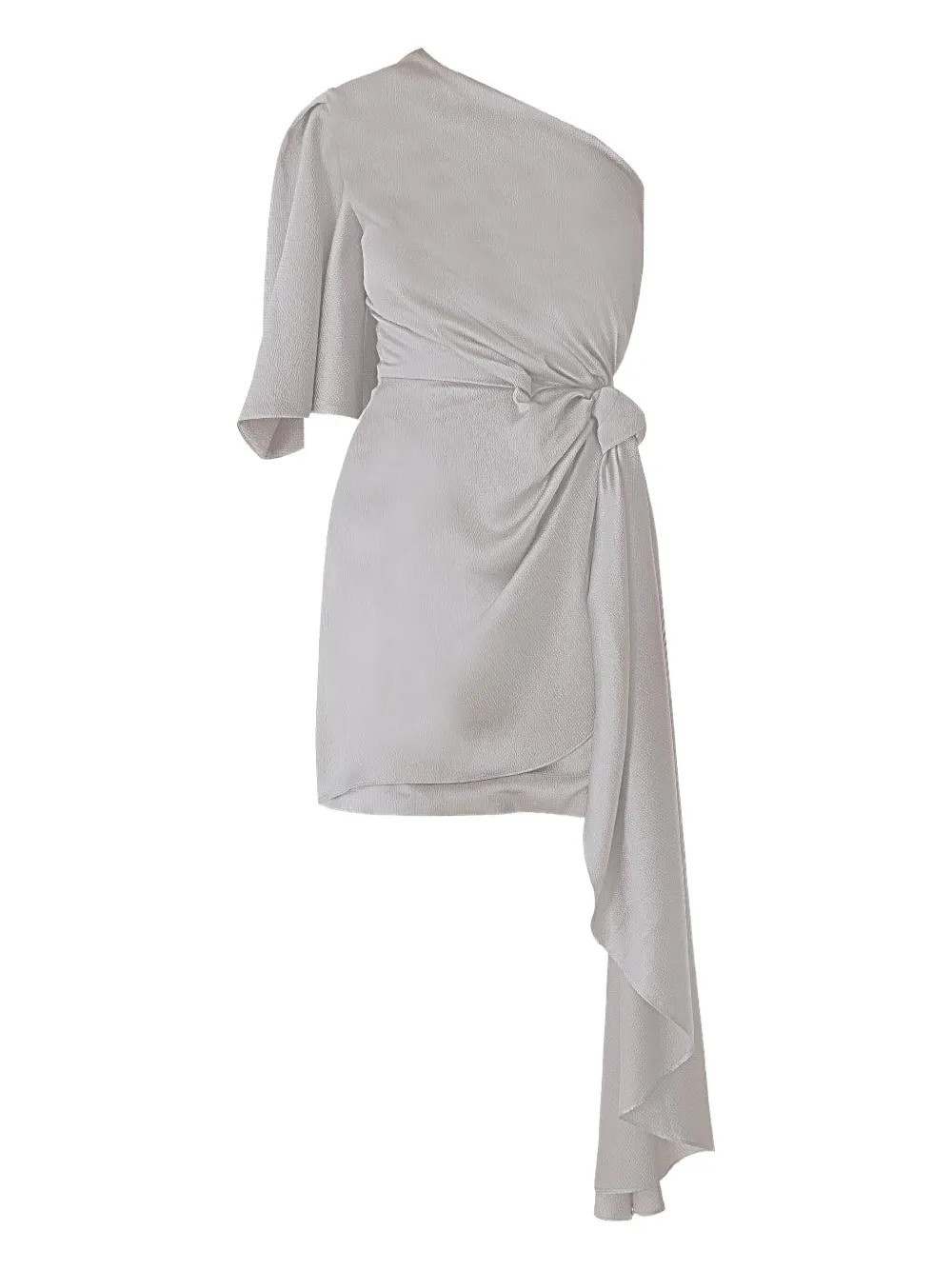 Solace London Marcie dress - Grey | Farfetch Global