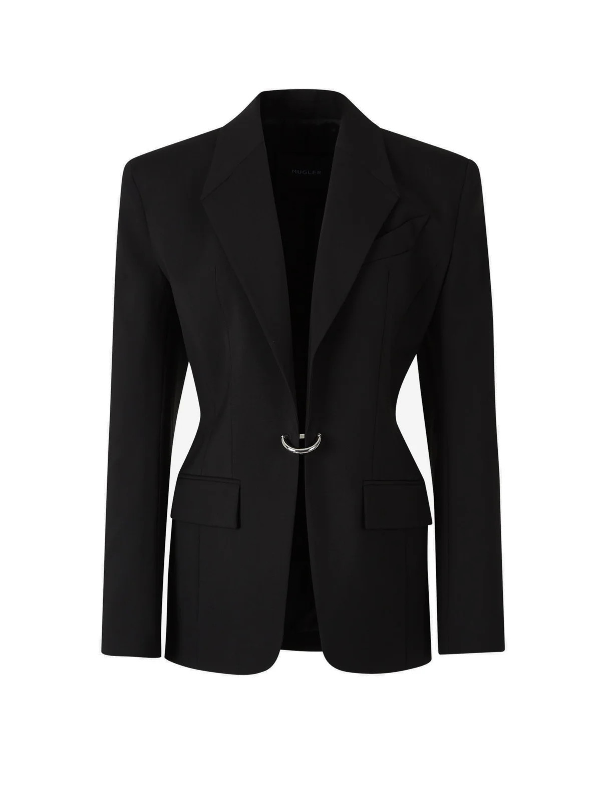 Mugler Pierced Tailored Jacket | Cettire Global