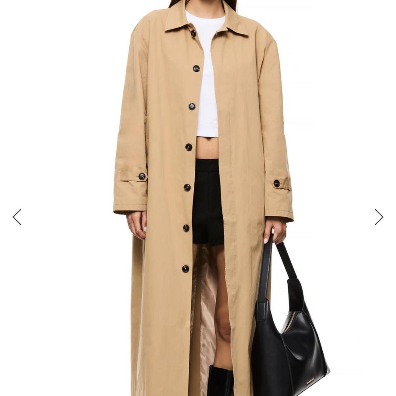 Nakedvice Women's Trench - Tan/Cream | Depop AU