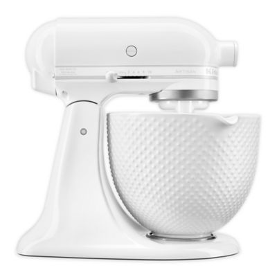 KitchenAid® Artisan® Stand Mixer with 5qt Ceramic Hobnail Bowl | Bed Bath & Beyond