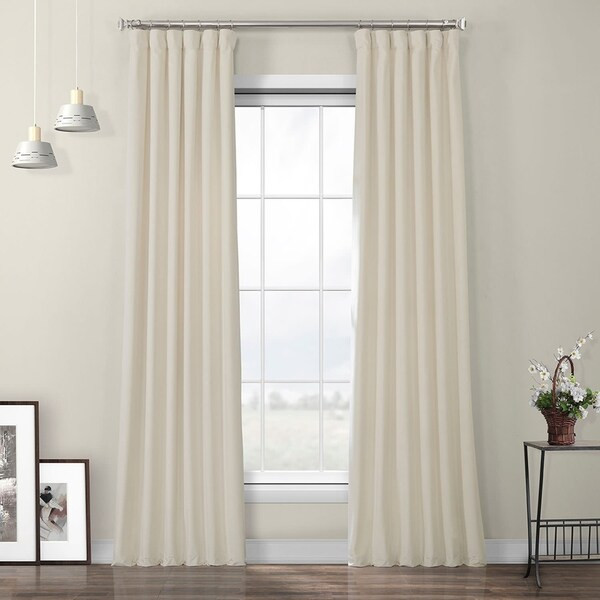 Porch & Den Riedweg Plush Velvet Curtain | Bed Bath & Beyond