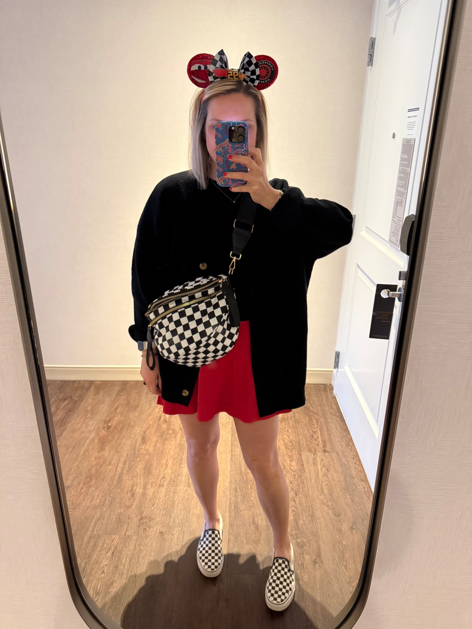 Disneyland outfit idea, Cars themed! 

Disney, over 40, mom style, Minnie ears 

#LTKSeasonal #LTKTravel #LTKOver40