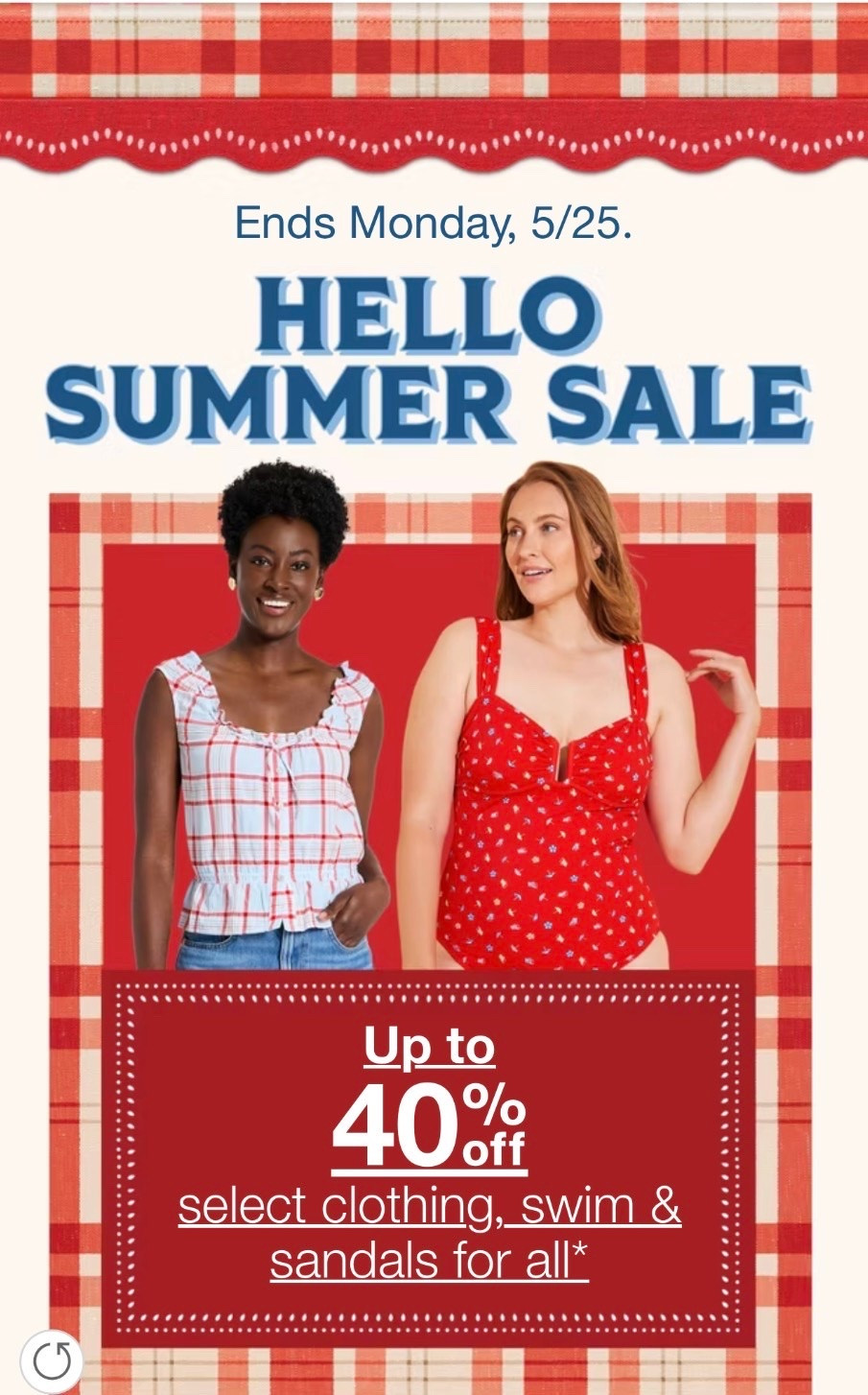 Up to 40% off  select clothing at @Target 🎯

#LTKootd #LTKSaleAlert #LTKmomlife