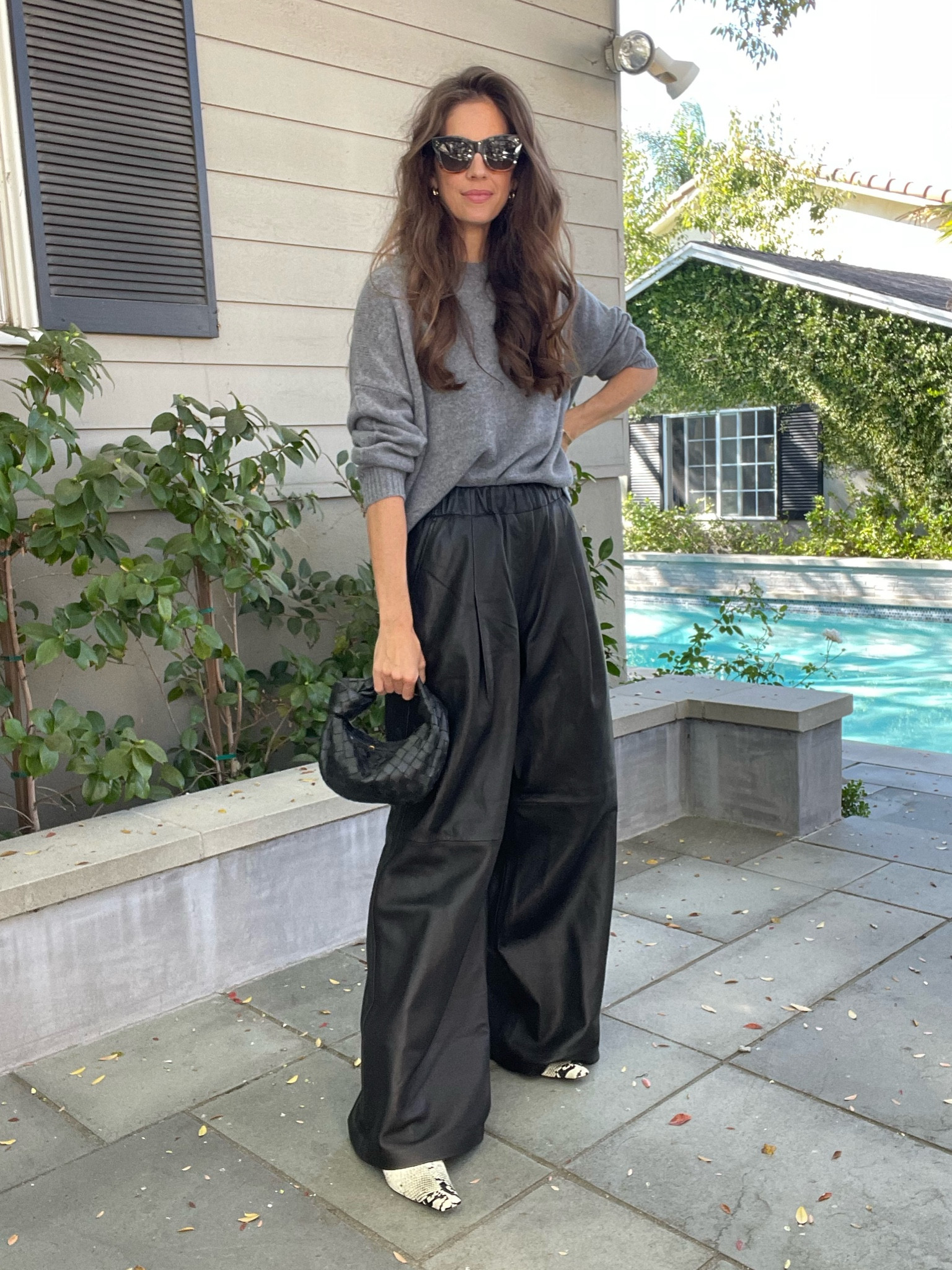 Wearing an XS (!!) in the pants. Size down! 

#LTKSeasonal #LTKOver40 #LTKStyleTip