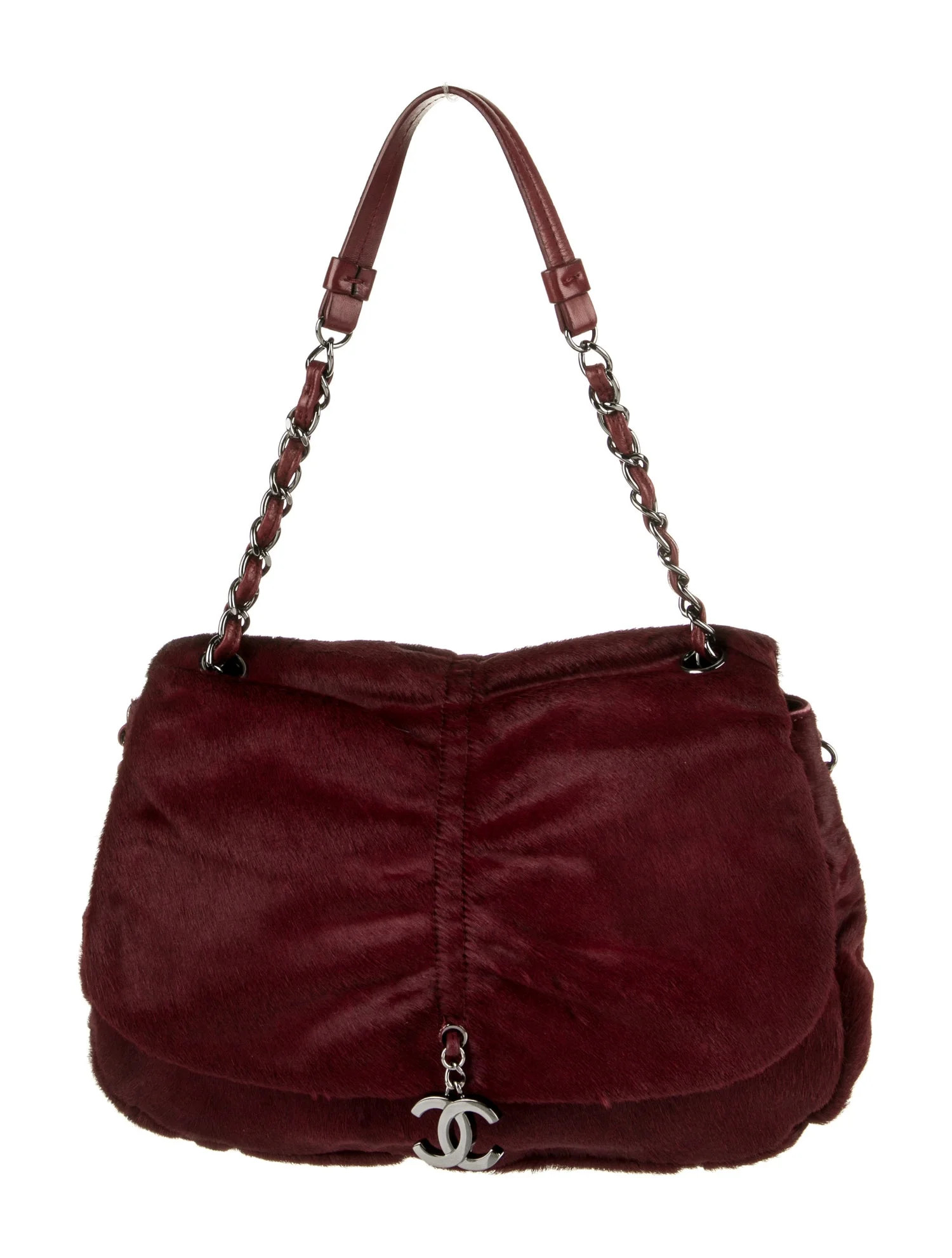 Sharpei Pony Hair Flap Bag | The RealReal